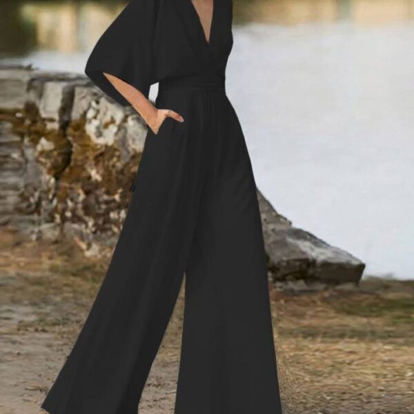 Combinaison noire fluide - CombiCérémonie