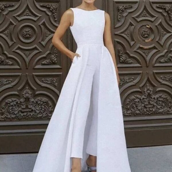 Combinaison satin mariage - CombiCérémonie