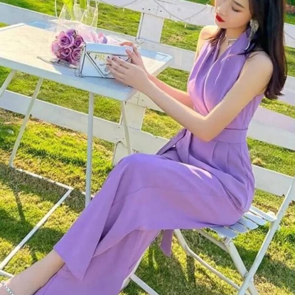 Combinaison violette femme - CombiCérémonie