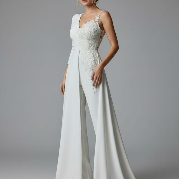 Combinaison asymétrique mariage   CombiCeremonie