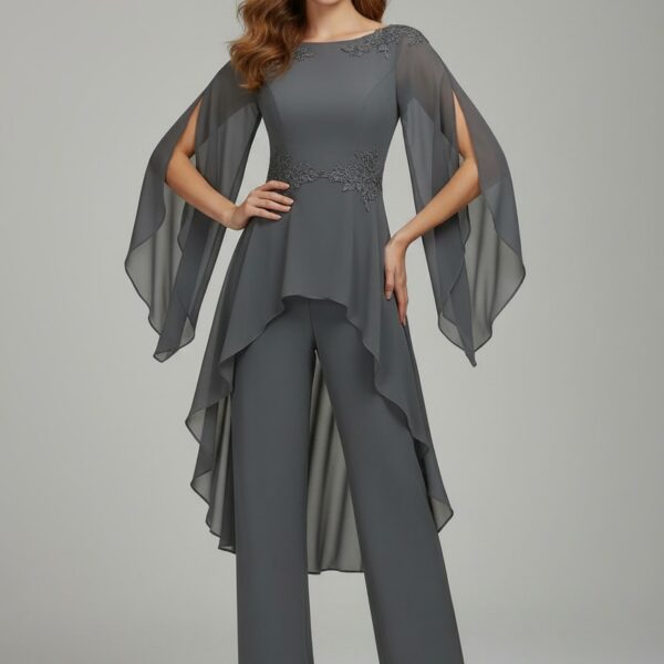 Combinaison pantalon mere de la mariee   CombiCeremonie
