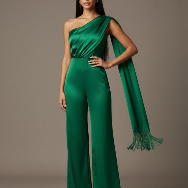 Combinaison Verte Mariage femme   CombiCeremonie